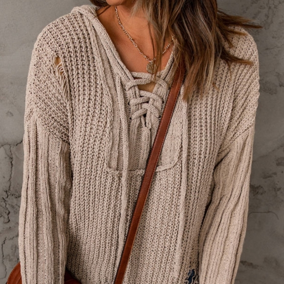 💜 New Distressed Sweater - Picture 3 of 9